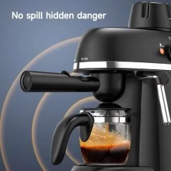 Espresso Machine Coffee Maker 17 Espresso Machine Coffee Maker -Koffie Kunst Espresso Machine coffee maker Cappuccino Latte Machine Black 3.5 Bar 1 4 Cup 3