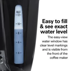 Hamilton Beach 12 Cup Coffee Maker -Koffie Kunst Hamilton Beach 12 Cup Coffee Maker 6