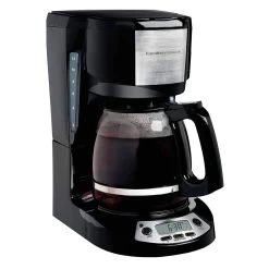 Hamilton Beach 12 Cup Programmable Coffee Maker In Black 9 Hamilton Beach 12 Cup Programmable Coffee Maker In Black -Koffie Kunst Hamilton Beach 12 Cup Programmable Coffee Maker in Black 1