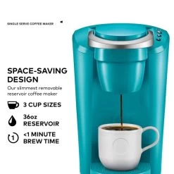K-Compact Single-Serve K-Cup Pod Coffee Maker 39 K-Compact Single-Serve K-Cup Pod Coffee Maker -Koffie Kunst K Compact Single Serve K Cup Pod Coffee Maker 17