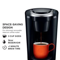 K-Compact Single-Serve K-Cup Pod Coffee Maker 24 K-Compact Single-Serve K-Cup Pod Coffee Maker -Koffie Kunst K Compact Single Serve K Cup Pod Coffee Maker 2