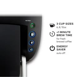 K-Compact Single-Serve K-Cup Pod Coffee Maker 26 K-Compact Single-Serve K-Cup Pod Coffee Maker -Koffie Kunst K Compact Single Serve K Cup Pod Coffee Maker 4