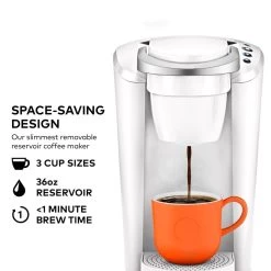 K-Compact Single-Serve K-Cup Pod Coffee Maker 29 K-Compact Single-Serve K-Cup Pod Coffee Maker -Koffie Kunst K Compact Single Serve K Cup Pod Coffee Maker 7