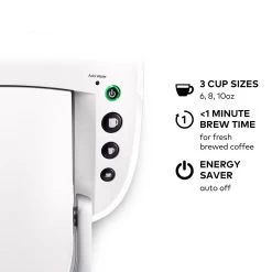 K-Compact Single-Serve K-Cup Pod Coffee Maker 31 K-Compact Single-Serve K-Cup Pod Coffee Maker -Koffie Kunst K Compact Single Serve K Cup Pod Coffee Maker 9