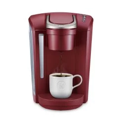 K-Select Single-Serve K-Cup Pod Coffee Maker, Vintage Red -Koffie Kunst K Select Single Serve K Cup Pod Coffee Maker2C Vintage Red 1