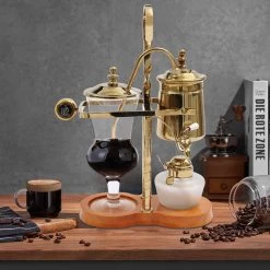 Luxury Royal Family Style Balance Syphon Siphon Coffee Maker 15oz Capacity -Koffie Kunst Luxury Royal Family Style Balance Syphon Siphon Coffee Maker 15oz Capacity 3