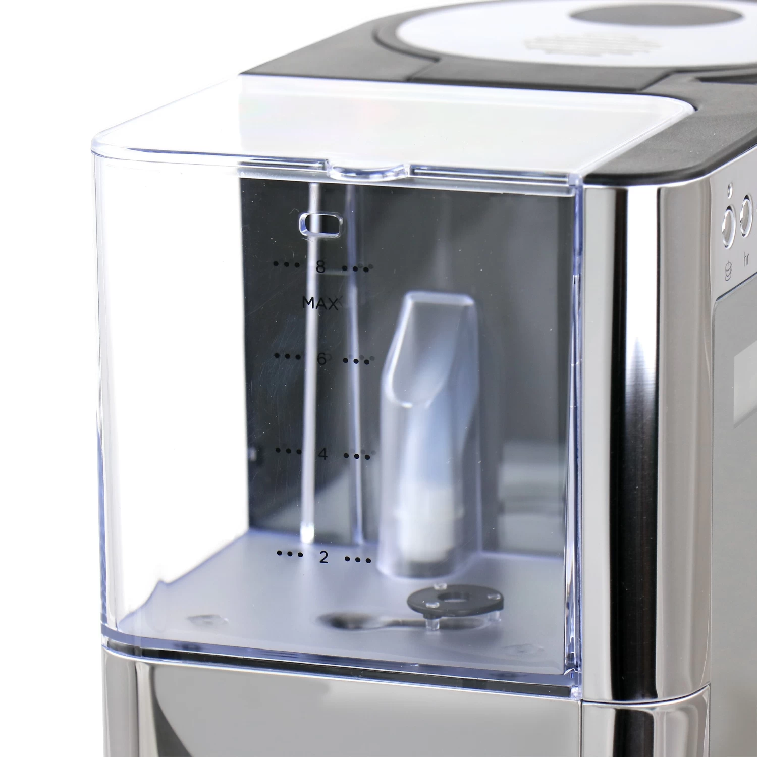 Russell Hobbs Modern Sleek Chrome Glass Coffeemaker - 8 Cup Brewing Capacity 9 Russell Hobbs Modern Sleek Chrome Glass Coffeemaker - 8 Cup Brewing Capacity - Afbeelding 7