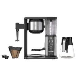 Ninja CM401 Specialty 10-cup Coffee Maker 6 Ninja CM401 Specialty 10-cup Coffee Maker -Koffie Kunst Ninja Specialty Coffee Maker with Glass Garage 1