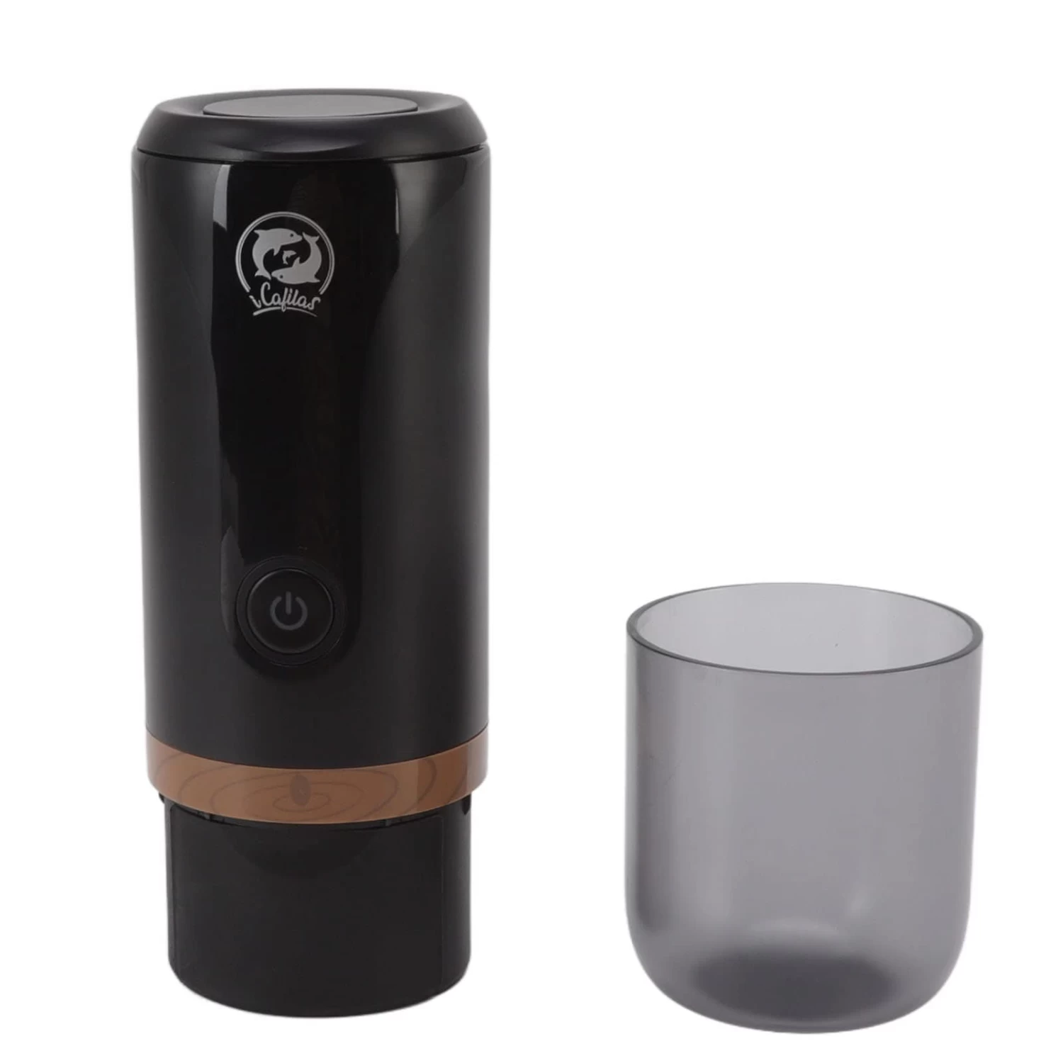 Portable Coffee Maker Glass Usb Carry Machine Outdoor Stainless Steel Capsule Coffee Machine, Automobile Manual Machines 4 Portable Coffee Maker Glass Usb Carry Machine Outdoor Stainless Steel Capsule Coffee Machine, Automobile Manual Machines - Afbeelding 2
