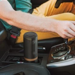 Portable Coffee Maker, 1200mAh Glass Closed Lid 120ml Water Mini Coffee Brewer -Koffie Kunst Portable Coffee Maker2C 1200mAh Glass Closed Lid 120ml Water Mini Coffee Brewer 2