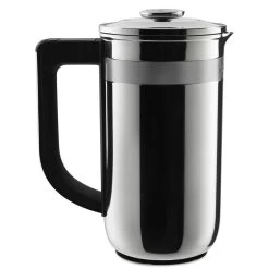 Precision Press Coffee Maker, Stainless Steel -Koffie Kunst Precision Press Coffee Maker2C Stainless Steel 1