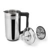 Precision Press Coffee Maker, Stainless Steel 1 Precision Press Coffee Maker, Stainless Steel -Koffie Kunst Precision Press Coffee Maker2C Stainless Steel
