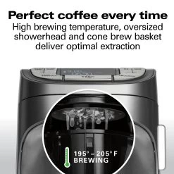 Professional Programmable Coffee Maker, 12 Cup Capacity, 49500 -Koffie Kunst Professional Programmable Coffee Maker2C 12 Cup Capacity2C 49500 2