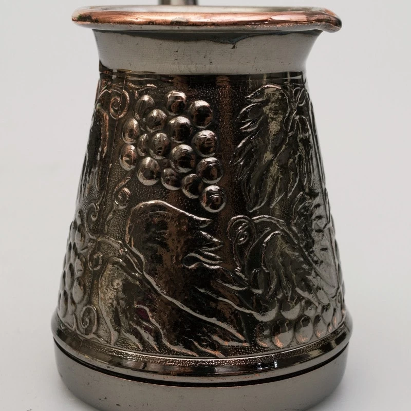 STP Goods Unique Turkish Coffee Pot Cezve Set W/ Hearth & Sand 8 STP Goods Unique Turkish Coffee Pot Cezve Set W/ Hearth & Sand - Afbeelding 6