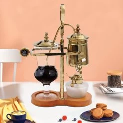 Syphon Coffee Maker, Siphon Brewer Siphon Brewer Golden 15OZ Capacity 11 Syphon Coffee Maker, Siphon Brewer Siphon Brewer Golden 15OZ Capacity -Koffie Kunst Syphon Coffee Maker2C Siphon Brewer Siphon Brewer Golden 15OZ Capacity 2