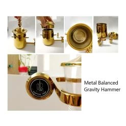 Syphon Coffee Maker, Siphon Coffee Brewer Balance Siphon Coffee Maker Makes 4-5 Cups, Elegant Retro Family Siphon Brewer -Koffie Kunst Syphon Coffee Maker2C Siphon Coffee Brewer Balance Siphon Coffee Maker Makes 4 5 Cups2C Elegant Retro Family Siphon Brewer 4